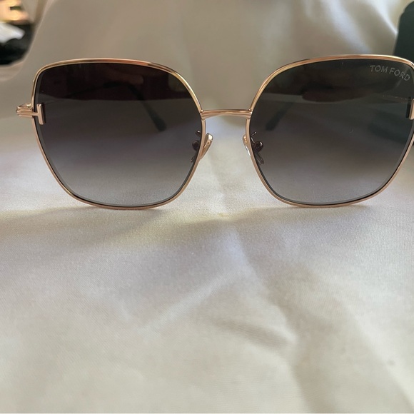 Tom Ford Women's Sunglasses with Gold Frame